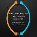 2 fietsslot, cijferslot, cijfercode-combinatieslot, mini draagbaar, kan vrij worden gecombineerd voor fiets, motorfiets, poort, hek (zwart)