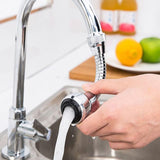 2 stuks flexibele kraanbeluchter, kraanverlenging, kraanbeluchter, voor kranen en douches in de meeste keukens, badkamers, bars en toiletten (2 modi)