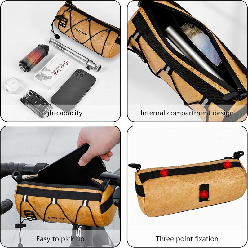 Fietstas, frametas, waterdicht, fietsslottas, frametas voor mountainbikes, driehoekige tas, ideale keuze voor dagelijks gebruik.