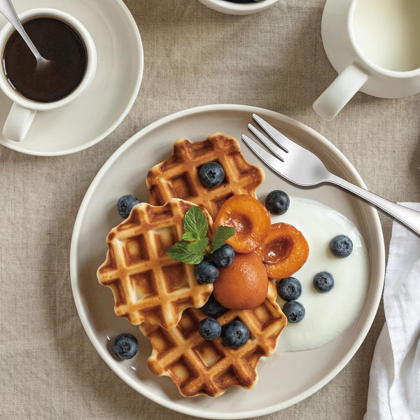 24 stuks 14,5 cm taartvorken, dessertvorken, roestvrij stalen set