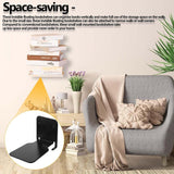 Onzichtbare boekenkast, zwevende boekenkast, metaal, verborgen geboord, gemonteerde boekenkasten, zwevende rekken voor muren, boekorganizers voor slaapkamer, kantoor, keuken, 2 stuks