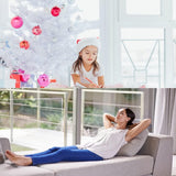 Roomdeurafdichting, deurafdichting, wit, 10 m, deurafdichting, tegen tocht, deurrubber, 4 mm groefbreedte 7 mm groefdiepte 12 mm vouwhoogte