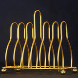 6 stuks gouden koffie, dranken, theekoponderzetters, dessertdisplayplaten, met zinklegering, roestvrijstalen standaard (diameter 10 cm, 6 stuks, goud)