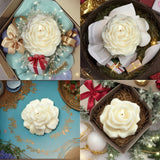 Bloemen kaars siliconen mallen gietvormen kaars mal voor het gieten van zeep mal 4 stuks siliconen mallen