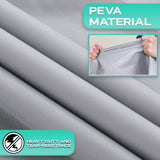 Universele auto-SUV-hoes, geschikt voor alle soorten grote auto's zoals SUV's, 4x4 bestelwagens, minivanfamilies, PEVA-materiaal, grote autohoes