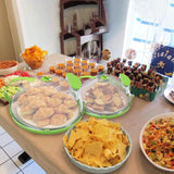 Magnetron Voedsel Bell Plaat Deksel Voorkom Spatten Helder met Ventilatie en Handgrepen Hittebestendige Deksels (Pack van 1)