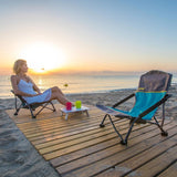 Strandstoel Sandy Campingstoel, vouwstoel, klapstoel, opvouwbaar, laag, 120 kg