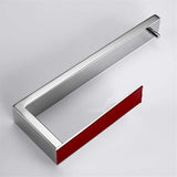 Handdoekring SUS 304 roestvrij staal geborsteld zilver Handdoekhouder Wandmontage Zelfklevend (geen boren)