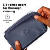 Good Grips popcontainerset, 5-delig, kunststof, wit