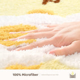 Badmat Badmat voor badkamer Antislip Zachte badmat voor douches Schattig pluche microvezel Superabsorberend pluche tapijt voor 45 x 65 cm