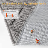 Deurmat voor binnen en buiten, 50 x 120 cm, vuilvangmat, antislip voetmat, binnen, wasbaar, voor binnen, deurmatten, huisdeur, dun, voor ingang, hal, tuin, binnen, huisdier, grijs