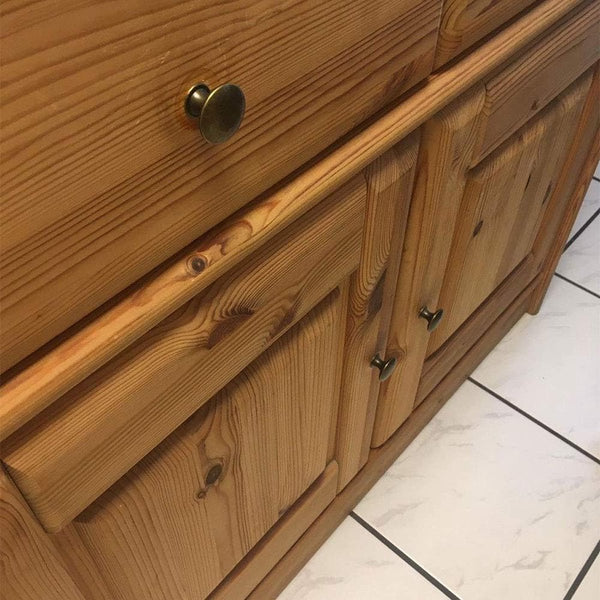 15 stuks ladeknoppen paddenstoeltype knoopgreep 30 mm commodeknopen rond meubelknoppen van zinklegering ladeknoppen vintage voor kast lade keuken - brons