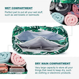 Strandtas damesschoudertas waterdicht zanddicht lichtgewicht strandtas zwembadreistas met ritssluiting