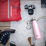 Roestvrijstalen waterfles | 100% lekvrij | Houdt 12 uur warm en 24 uur koud BPA-vrij en gezond | Modieuze kleur, ideaal voor dagelijks gebruik en buitengebruik Roze | 500 ml