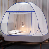 Muggennet, pop-up muggentent, opvouwbaar, fijnmazig muggennet, voor op reis en thuis, 200 x 180 cm