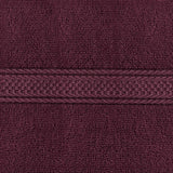 Bordeauxrode handdoeken 100% gekamd ringgesponnen katoen Ultrazacht en zeer absorberend 600 GSM Extra grote handdoeken 16 x 28 inch Hotel- en spakwaliteit 6