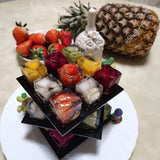 15 holtes 1,4" vierkante siliconen mal kubus mal voor het maken van chocolade snoep cake ijsblokjes truffel pralines pak van 2