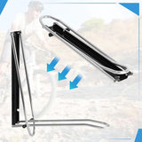 Fietsstandaard, verticale fietswandhouder, bandbreedte minder dan 6 cm, ruimtebesparende garage, fietshaak