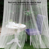 Klamboe, klamboe, tweepersoonsbed met 4 hoekpalen, groot muggennet voor bed, eenpersoonsbed en tweepersoonsbed, vliegennet, draagbaar muggennet voor volwassenen, kinderkamer, 190 x 210 x 240 cm (wit)