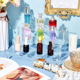 Acryl displaystandaard, 3-laags helder acryl displayverhogers, transparant acryl standaard stijgplank, sieraden display stijgplank vitrine, decoratieve trappen weergeven, voor figuren, cupcake, organisator