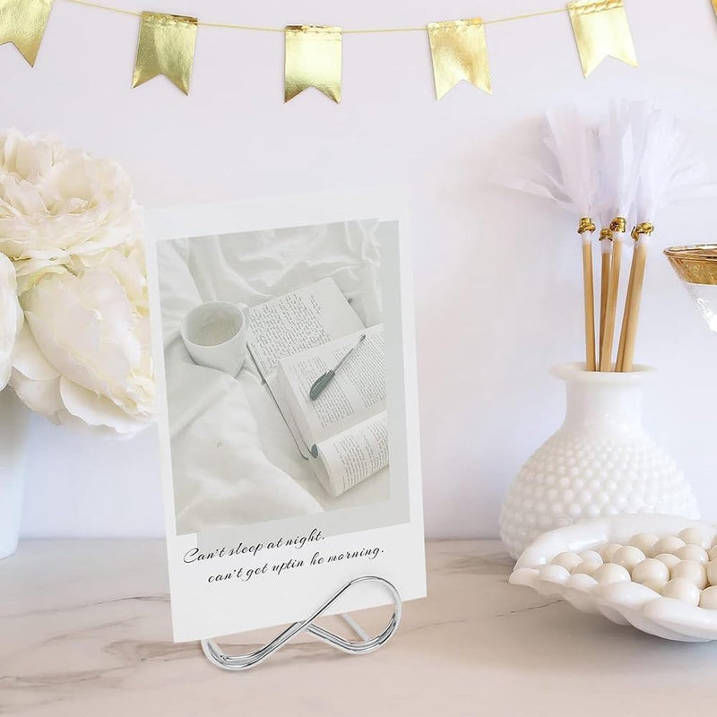 15 stuks kaarthouder tafel metalen kaartstandaard, zilveren tafelnummers, menukaarthouder bruiloft, fotohouder, tafelkaarthouder, kaarthouder, tafelnummerhouder voor bruiloft, feest, kantoor