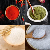 Eenhandsmeelzeef, roestvrijstalen bakzeef, meelzeef, poedersuikerzeef, meelzeef, fijne zeef van roestvrij staal, keukenzeef, roestvrijstalen shaker voor meel, rijst, granen, bonen, fruit