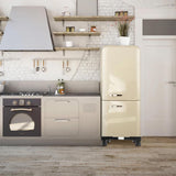 Mini-koelkaststandaard met 4 sterke voeten, universele wasmachine- en drogerbasis Verstelbare koelkaststandaard, multifunctionele wasmachinebasis voor kleine apparaten, zwart