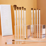 Kwastenset, oogkwast, oogmake-up, kwastenset, professionele 10 stuks, make-upkwasten, make-upkwasten, cosmetica-kwastenset, eyeliner-kwasten, oogkwasten, oogkwasten, set