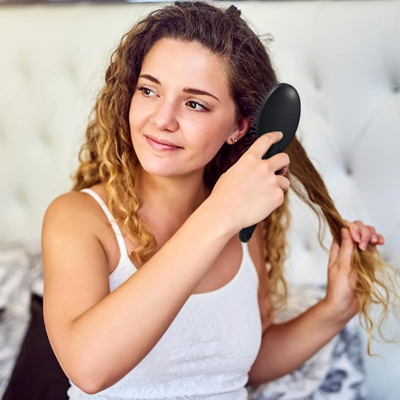 6 stuks haarborstelset, massagekammen, meerdere stijlen, borstelharen voor vrouwen, mannen, thuis, reizen