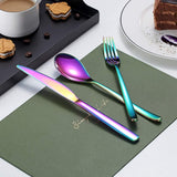 24/30 Piece Cutlery Set (Black/Gold/Copper/Rainbow)
