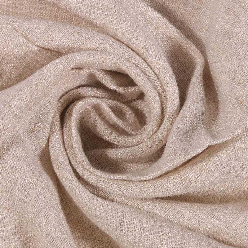 Stoffen servetten, 6 stuks hoogwaardige beige servetten 40 x 40 cm, tafeldecoratie servetten bruiloft verjaardag, linnen servetten herbruikbare feesten diners café restaurant