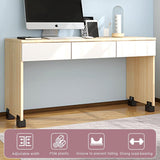 Verstelbare bedverhoger Meubelverhoger 5 cm met schroefklem, zwarte bedverhoger 2 inch zware stoelverhogers, verpakking van 4 meubelverhogers voor vierkante en ronde stoelpoten met een breedte van 0,8-1,6''