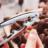 2 stuks notenkraker kastanjesnijder, notenkraker walnoten, kastanjesnijder, notenkraker van roestvrij staal, kastanjeopener, voor walnoten, kastanjes, noten, pecan, amandelen