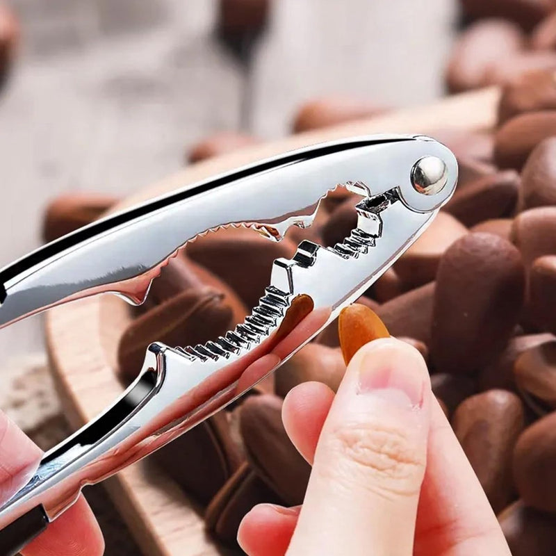 2 stuks notenkraker kastanjesnijder, notenkraker walnoten, kastanjesnijder, notenkraker van roestvrij staal, kastanjeopener, voor walnoten, kastanjes, noten, pecan, amandelen