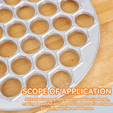 Ravioli Maker pastavorm, Siberisch pelmeni-vlees, aluminium deegrolvorm, pastmaker, vareniki en pastavorm