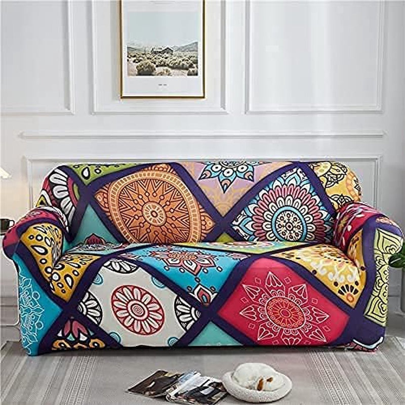 Elastische bankhoes 1/2/3/4 zits bankhoes stretch bankhoes bankhoes patroon bankhoes bankhoezen beschermhoes bank (2-zits)