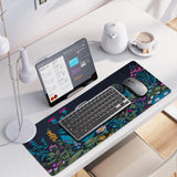 Bureaumat, muismat, grote gaming-muismat, 900 x 400 mm, XXL-muismat met motief - verbetert de precisie en snelheid, antislipcomfort, tafelmat voor muis, toetsenbord (blad)