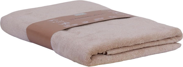 Extra zachte handdoek 100% biologisch katoen | 1 x handdoek 50x100 cm | zand