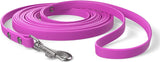 10 m sleeplijn, hondenriem, polsband, magenta, extra smal, vuil- en waterafstotend