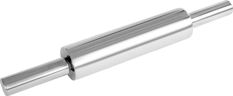 professional Deegroller van hoogwaardig roestvrij staal, deegroller als bakaccessoire, bakrol voor deegrollen, veelzijdige deegroller - stabiel en duurzaam (afmetingen: 6 x 47,5 cm), aantal: 1