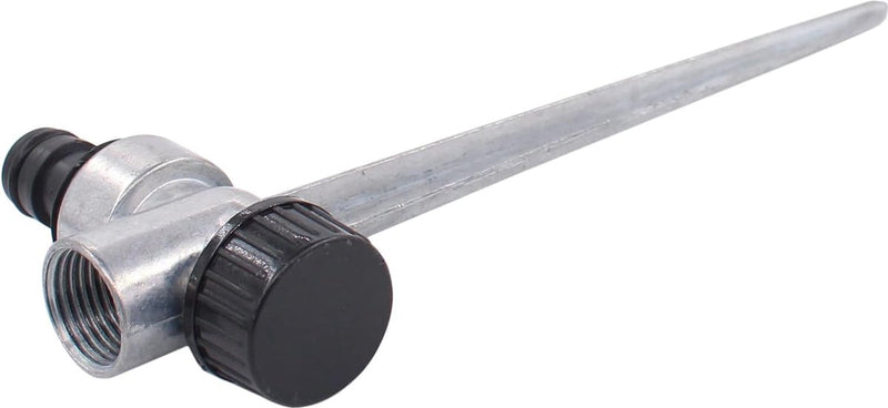 Sprinkler Tuingazonsproeier, grote oppervlakken, impulssproeier, gazonsproeier, sproeier, cirkelsproeier, 360 graden met grondpen, voor alle gangbare tuinslangen, tuinirrigatie