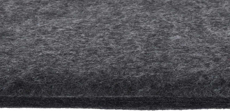 Bankkussen vilt ca. 118x38x2 cm bankkussen indoor/outdoor kussen antraciet