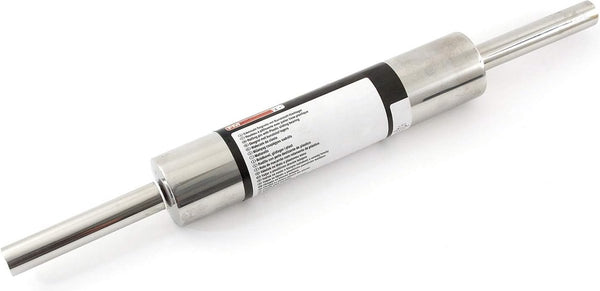 professional Deegroller van hoogwaardig roestvrij staal, deegroller als bakaccessoire, bakrol voor deegrollen, veelzijdige deegroller - stabiel en duurzaam (afmetingen: 6 x 47,5 cm), aantal: 1