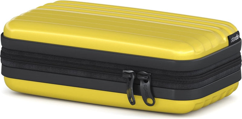 Cosmetische tas harde schaal toilettas hardcase dames heren toilettas in koffervorm flight-beautycase waterdicht mini-koffer look waszak voor vrouwen, mannen, kinderen