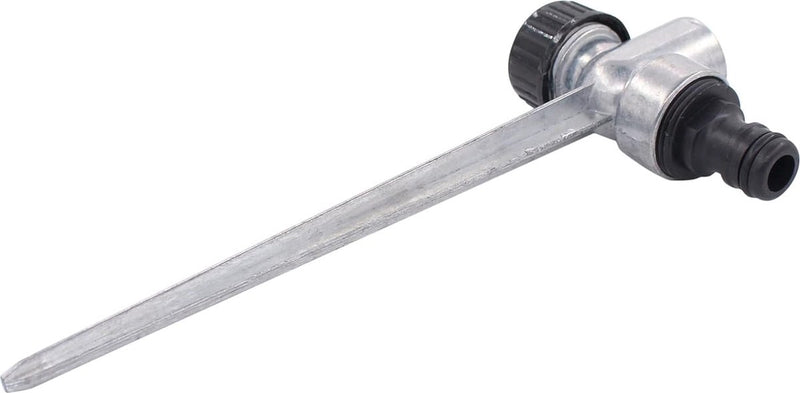 Sprinkler Tuingazonsproeier, grote oppervlakken, impulssproeier, gazonsproeier, sproeier, cirkelsproeier, 360 graden met grondpen, voor alle gangbare tuinslangen, tuinirrigatie