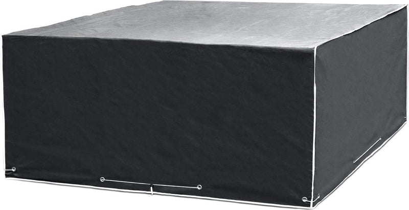 Grote beschermhoes voor tuinmeubelen, rechthoekig, Oxford weefsel, weerbescherming, waterdicht, uv-bescherming, afmetingen 200 x 160 x 70 cm