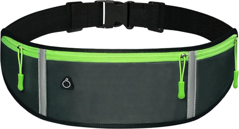 Loopgordel voor mobiele telefoon - looptas joggen, heuptas, sportriem, running belt voor joggen, hardlopen, sport en fitness - geschikt voor alle smartphones, zwart