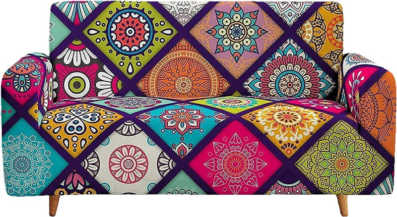 Elastische bankhoes 1/2/3/4 zits bankhoes stretch bankhoes bankhoes patroon bankhoes bankhoezen beschermhoes bank (2-zits)