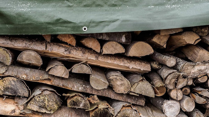dekzeil, 6 x 10 m, met ogen, waterdicht en weerbestendig, lichtgewicht dekzeil voor auto, tuin, motorfiets, hout enz