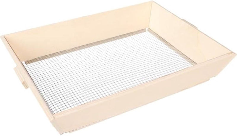 Zeef, 20 x 32 cm, bruin, 40 x 29 x 7 cm, 843